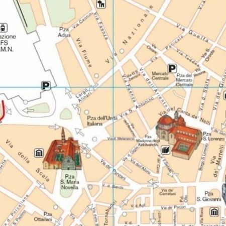 Tre Gigli Firenze Apartment, 5 Minutes From Station, Via Palazzuolo 55 Dış mekan fotoğraf